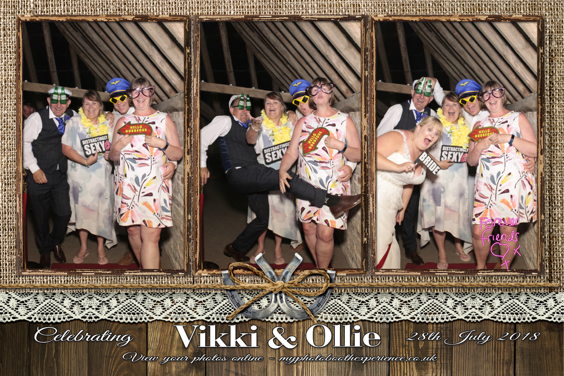 Vikki & Ollie's Wedding | View more photos from the event at gallery.myphotoboothexperience.co.uk/u/MyPhotoBoothExperienceLtd/Vikki-Ollies-Wedding